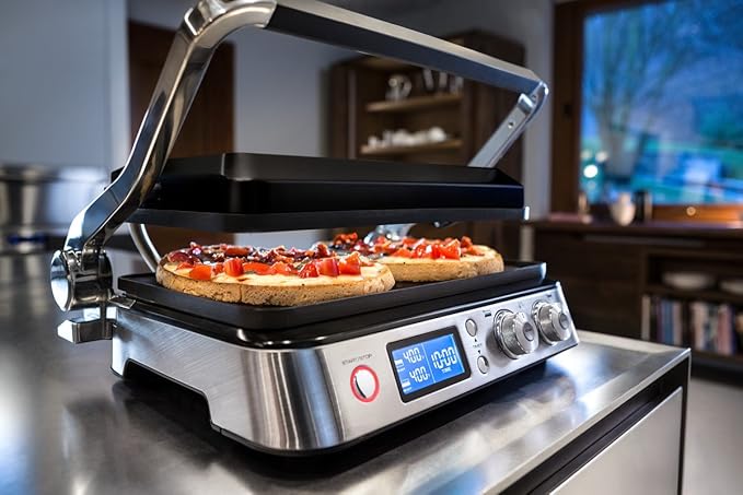 De'Longhi America CGH1020D Livenza All Day Combination Contact Grill and Open Barbecue, Stainless Steel